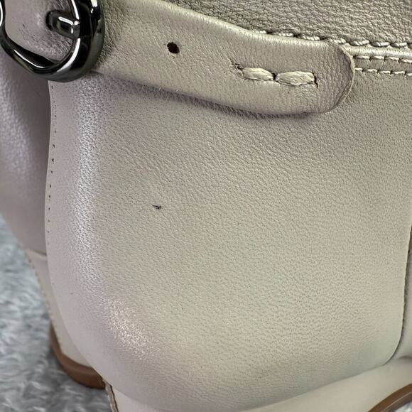 Franco Sarto Etta Pointed Toe Wedge Boot Tan Leather Ankle Booties Womens 6.5 - Picture 12 of 14